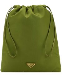 Prada - Fabric Pouch - Lyst