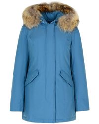 Woolrich - 'Artic' Light Cotton Blend Parka - Lyst