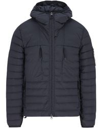 Stone Island - Hooded Seamless Down Jacket - Lyst