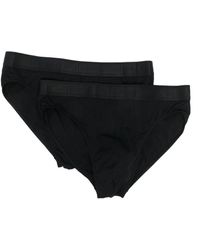 Wolford - Logo-Waistband Briefs Set - Lyst