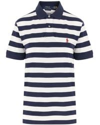 Polo Ralph Lauren - Slim Fit Horizontal Striped Polo Shirt - Lyst