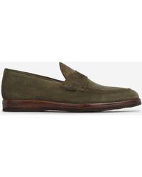 Bontoni - Riviera Suede Loafers - Lyst