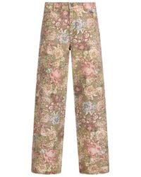 Liu Jo - Floral-Print Pants - Lyst