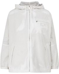 Prada Leather Jacket - White