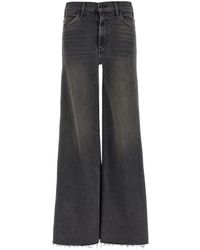 Mother - 'The Hustler Roller Sneak Fray' Jeans - Lyst