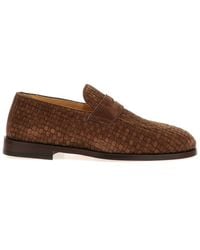 Brunello Cucinelli - Interwoven Loafers For - Lyst
