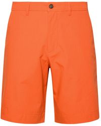 Maison Kitsuné - 'Board' Cotton Bermuda Shorts - Lyst