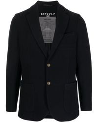 Circolo 1901 - Single-breasted Cotton Jacket - Lyst