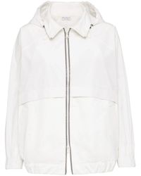 Brunello Cucinelli - Water-Resistant Taffeta Jacket - Lyst