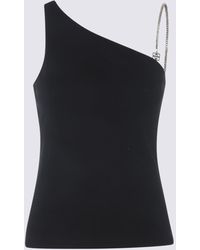 Givenchy - Black Silk Top - Lyst