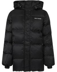 Daily Paper Puffer Jacket - Black