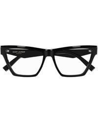 Saint Laurent - Sl M103 Opt Linea Monogram Eyeglasses - Lyst