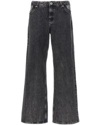 Karl Lagerfeld - Rhinestone Detail Jeans - Lyst