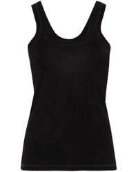 Lemaire - Fine-Ribbed Tank Top - Lyst