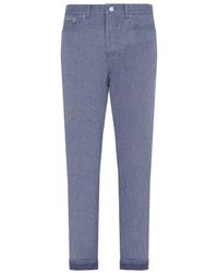 Dior Cotton Slim Fit Jeans - Blue