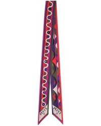 PUCCI - Printed Silk Foulard - Lyst