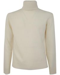 Roberto Collina - Long Sleeves Turtle Neck Sweater Clothing - Lyst