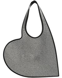 Coperni Mini Heart Tote Bag Shoulder Bag - Black