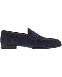 Tod's - Suede Leather Moccasin - Lyst