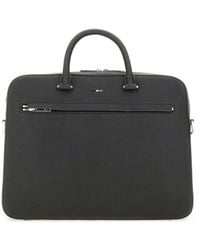 BOSS - Document Bag With Logo - Lyst