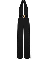 Tom Ford - Jumpsuit With Belt Tied Around The Neck - Lyst