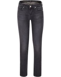7 For All Mankind - Low-rise Skinny Jeans - Lyst