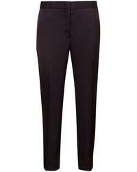 Jil Sander - Slightly Cropped Tailored Pants - Lyst