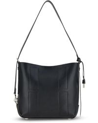Hogan - Hocket Small Leather Hobo Bag - Lyst