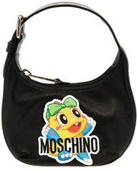 Moschino - Bubble Bobble Hand Bags Black - Lyst