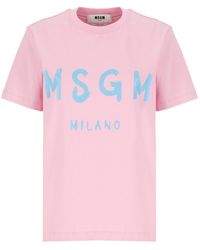 MSGM - T-Shirts And Polos - Lyst