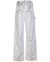 Off-White c/o Virgil Abloh - Carpenter Body Scan Print Loose-fitting Jeans From - Lyst