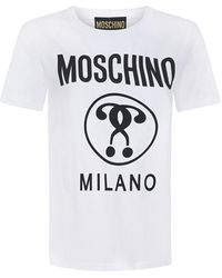 Moschino T-shirts And Polos White