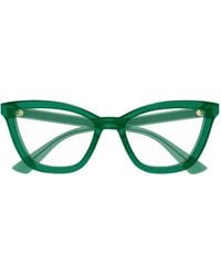 Gucci - Gg1686O Linea Gg Logo Eyeglasses - Lyst