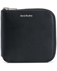Acne Studios - Leather Zipped Wallet - Lyst