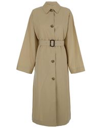 Totême - Trench Coat With Matching Belt - Lyst