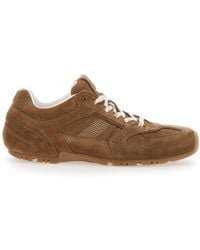 Alohas - 'Tb.56' Low Top Sneakers With Logo Lettering On The Tongue And Perforated Details - Lyst