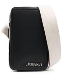 Jacquemus - Smooth Calf Leather Messenger Bag - Lyst