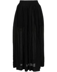 Uma Wang - Long Skirt With Pleats - Lyst