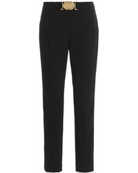 Moschino - 'smiley' Buckle Pants - Lyst
