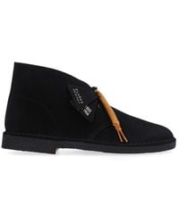 Clarks - Suede Desert Boots - Lyst