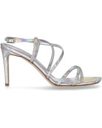 NCUB - Prewi Silver Heeled Sandal - Lyst