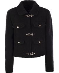 Fay - 3-Hook Wool Jacket - Lyst