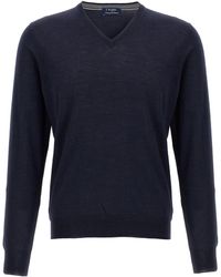 Barba Napoli - Wool And Silk Sweater - Lyst
