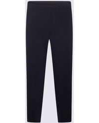 Brioni - Navy Cotton Cashmere And Silk Blend Pants - Lyst