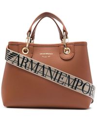 Emporio Armani - Small Shopping Bag - Lyst