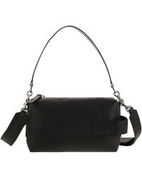 Hogan - Script Mini Leather Top Box - Lyst