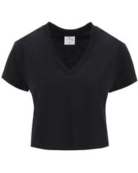 Courreges - Twisted T-Shirt Mini Dress - Lyst