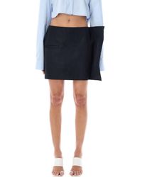JW Anderson - Side Panel Mini Skirt - Lyst