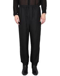 Saint Laurent - High Waist Pants - Lyst
