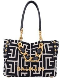 Balmain - Bag 1945 Soft Small - Lyst